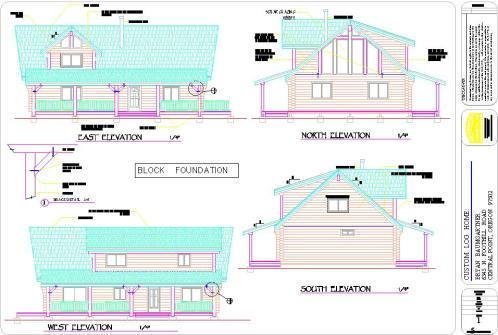 Residential-Log-Home-Plans